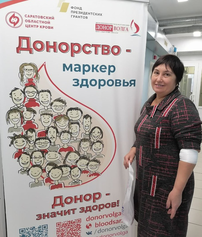 Работники Степновского УПХГ регулярно сдают кровь для региональных медучреждений Саратовской области