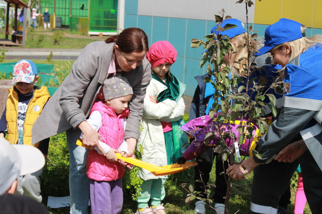 Экологическая акция, организованная филиалом «Московское УАВР и КРС» в городе Щёлково
