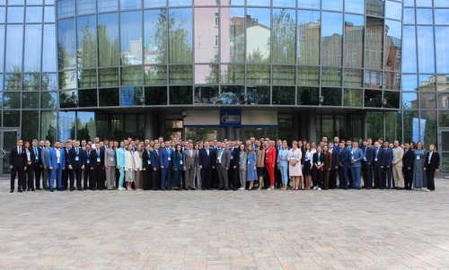 Участники мероприятий. Фото предоставлено ООО «Газпром добыча Астрахань»