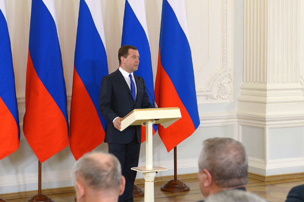Премьер-министр РФ Дмитрий Медведев