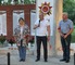 Начальник Карашурского УПХГ Николай Попов на открытии памятника после реставрации