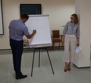 Тренинг от начальника УПЦ Светланы Лебедевой на развитие лидерских качеств