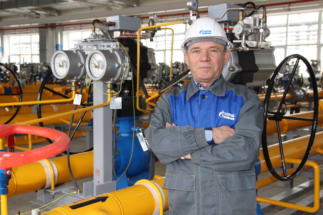 Работник Касимовского управления подземного хранения газа Алексей Бурак