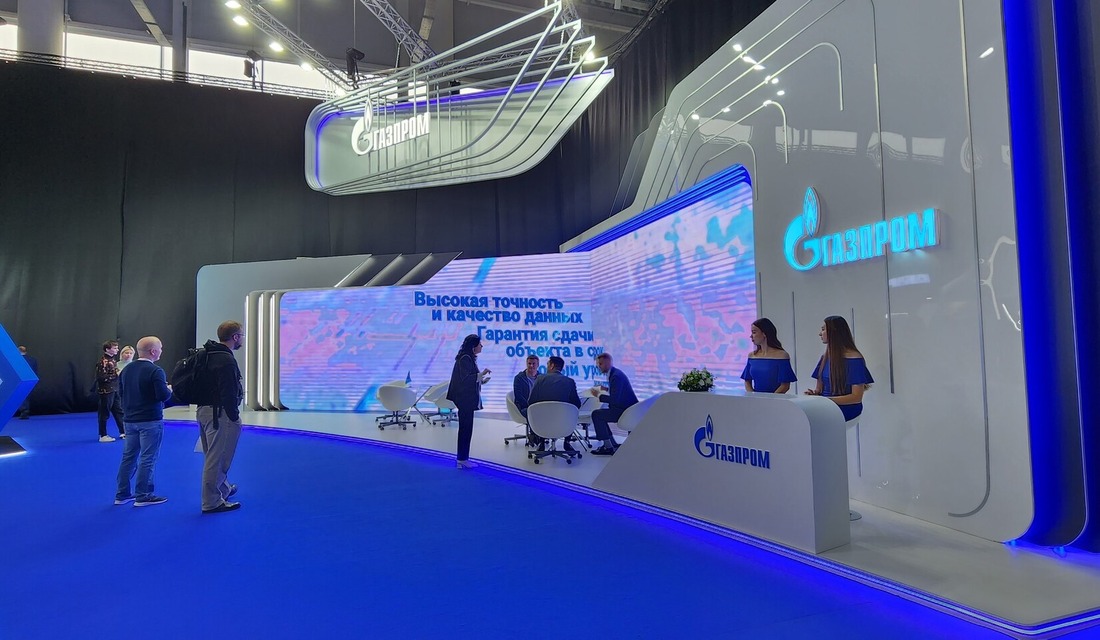 Экспозиция ПАО Газпром в рамках II Международного строительного чемпионата в Казани. Фото предоставлено ООО «Газпром инвест»