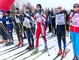 На старте «Саратовской лыжни» — Александр Кузьмичёв (четвёртый слева)