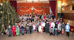 праздник для детей из многодетных малообеспеченных семей г.Михайловска