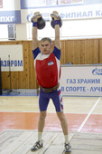 Иван Кричигин — мастер спорта, лучший гиревик Общества в весовой категории до70 кг