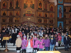 Посещение Храма Рождества Христова воспитанниками школы-интерната