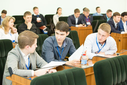 Во время выполнения заданий VIII Чемпионата по деловым играм ООО «Газпром трансгаз Уфа»