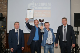 Ура победителям! Поздравления руководства принимают Александр Немешаев и Сергей Корнеев